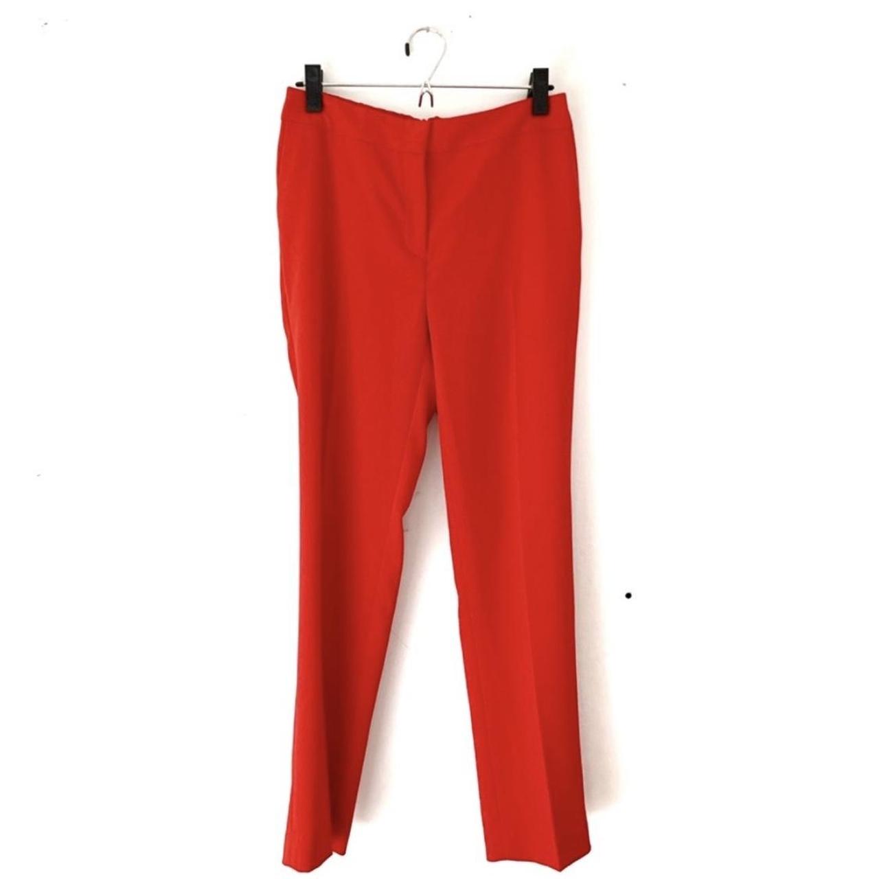 Buy NTX Women Cotton Flex Ankle Length Trouser Pants (Bright Red) at  Amazon.in