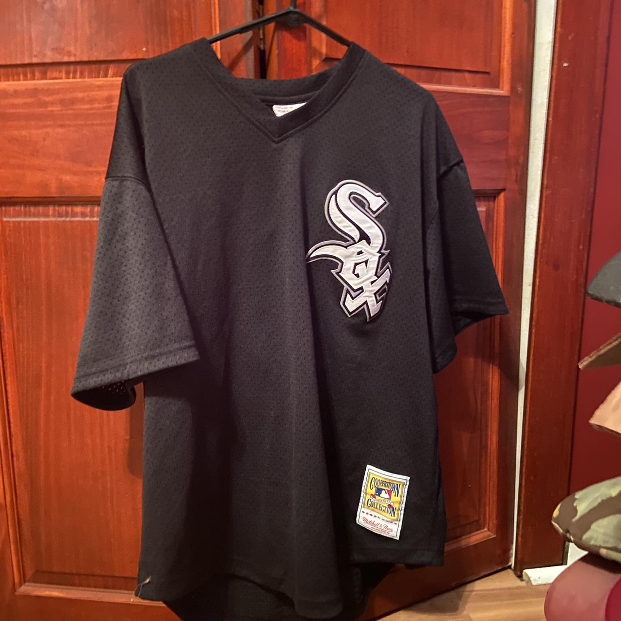Men's Chicago White Sox Bo Jackson Mitchell & Ness Black 1993 Authentic  Cooperstown Collection Batting Practice Jersey