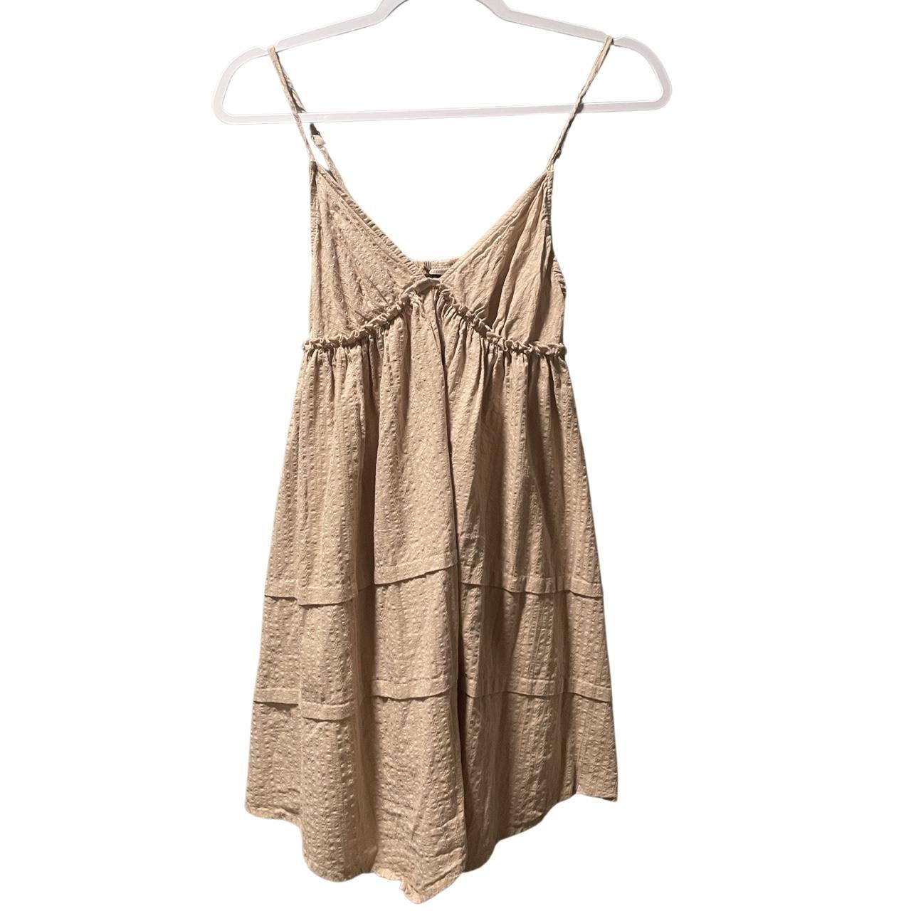 Light brown wild fable dress -size XS -never worn, - Depop