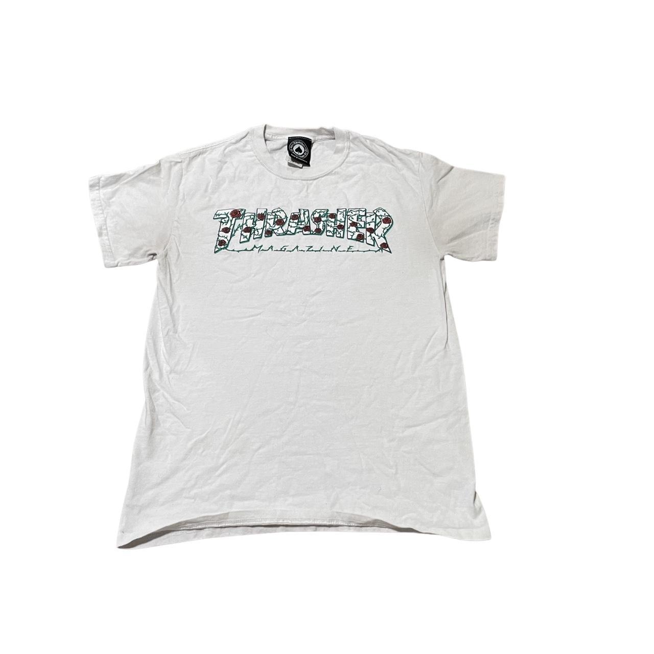 T shirt thrasher discount rose