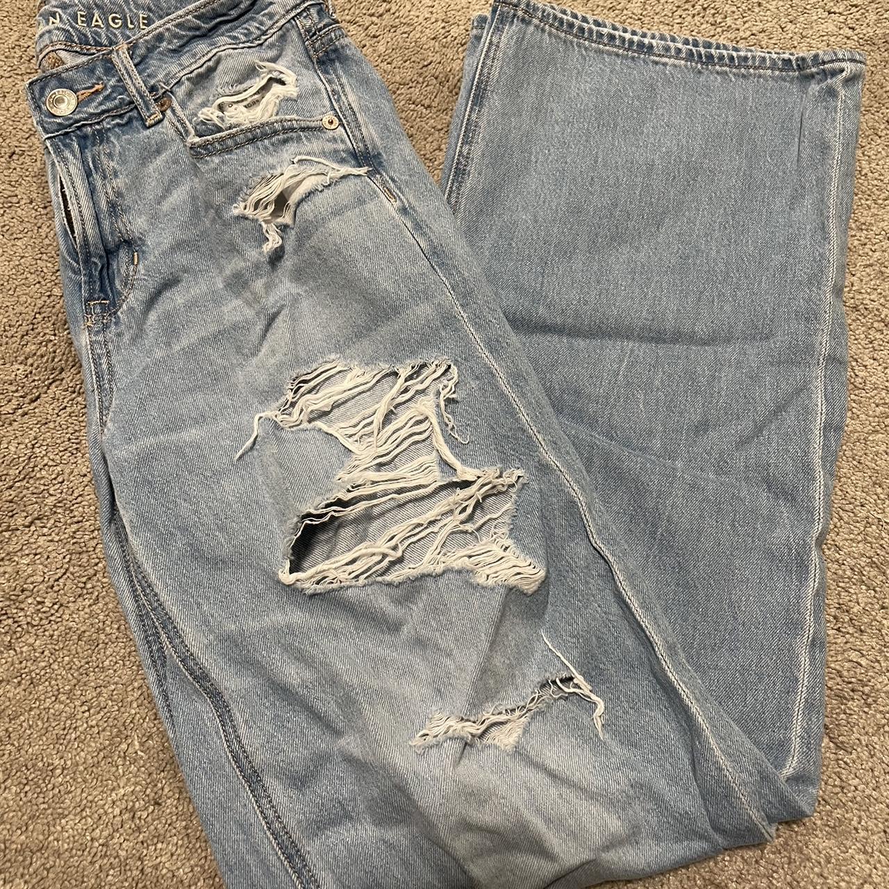 NEW! American shops Eagle Blue Ripped Jeans (with tags)