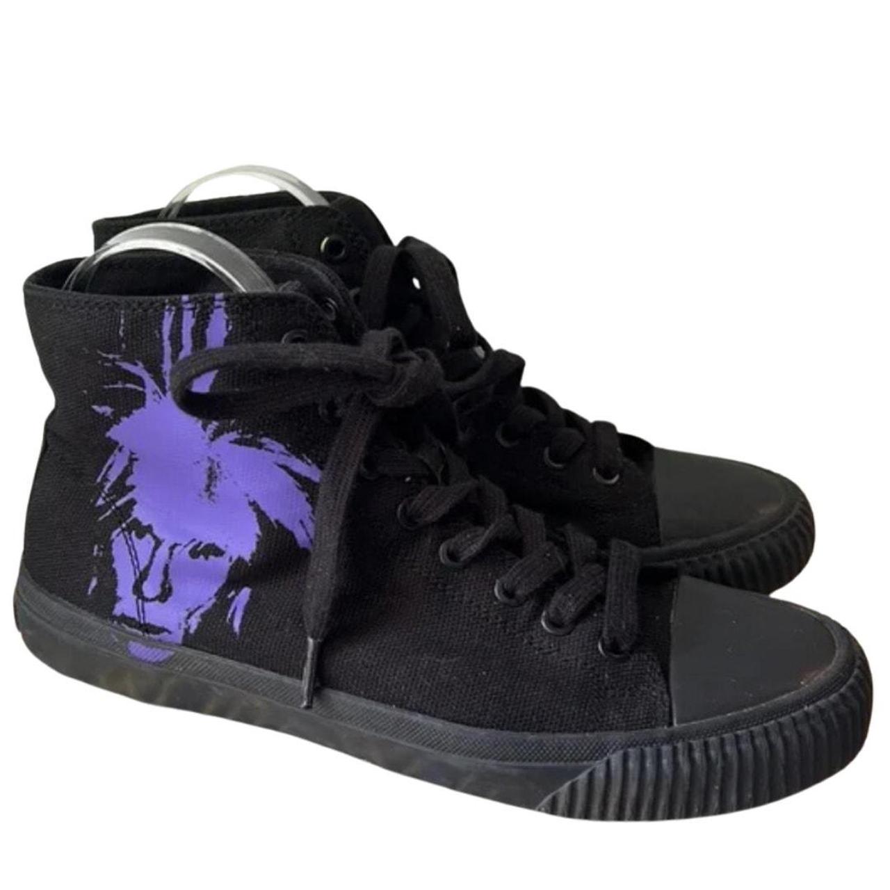 Andy Warhol Calvin Klein Black 8.5 High Top Shoes