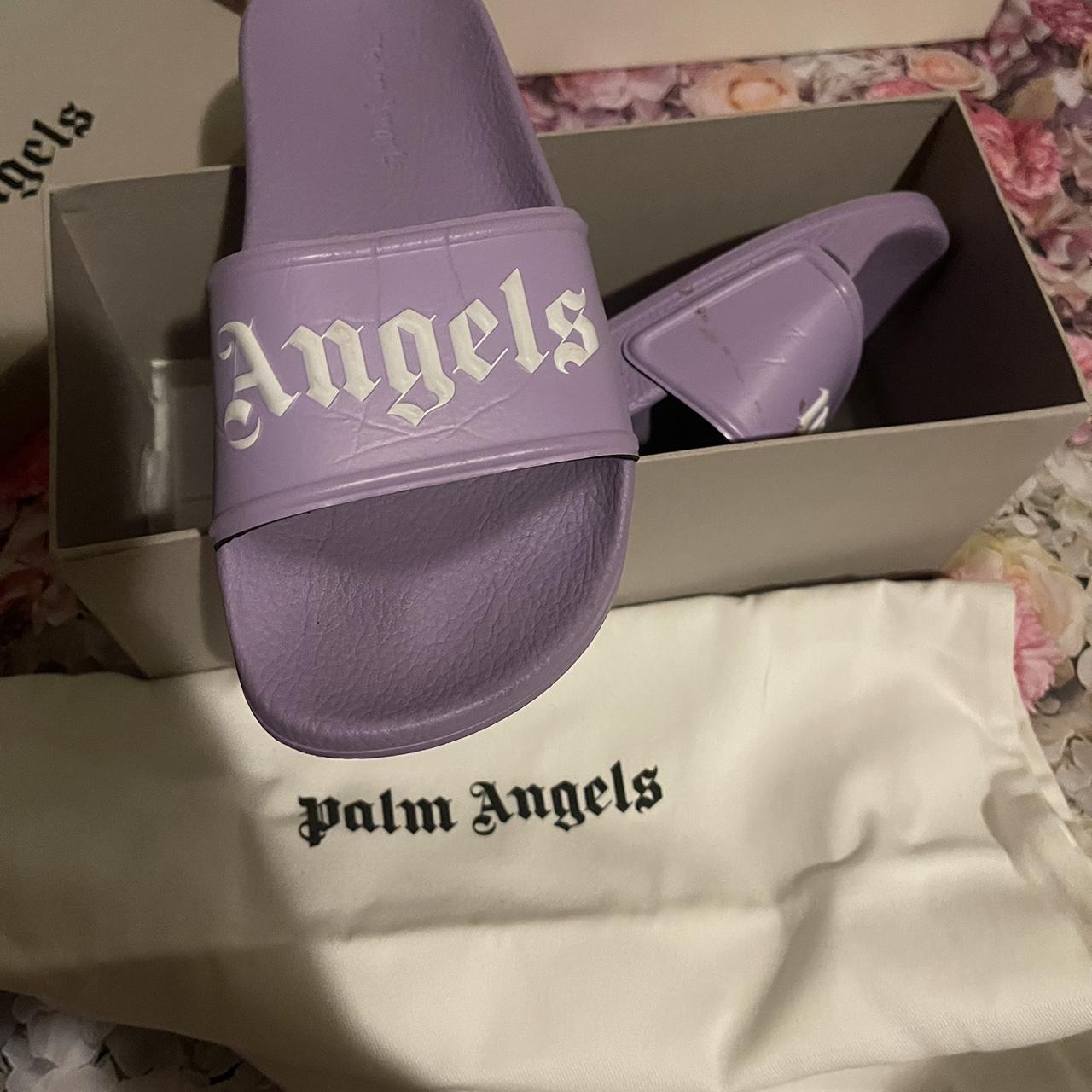 Palm angels slides online purple