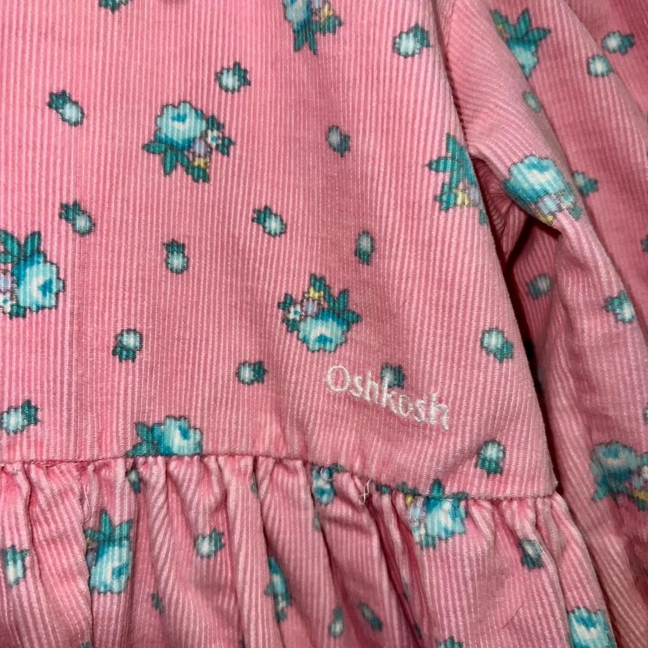 oshkosh コーデュロイ　USA製　80's ピンク Vintage 80's Oshkosh B'gosh Vestbak Clown Corduroy Overalls