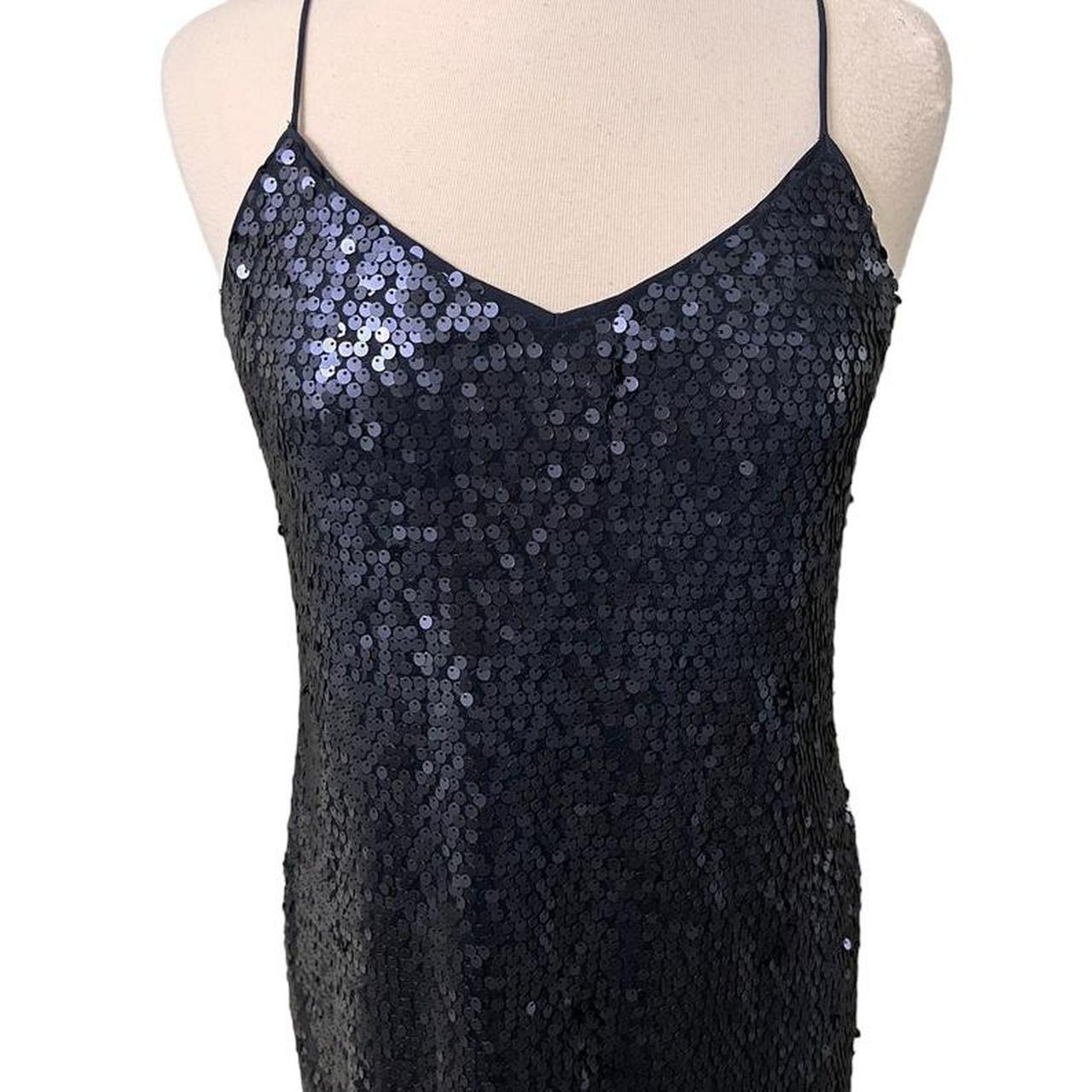 Express blue sequin dress hotsell