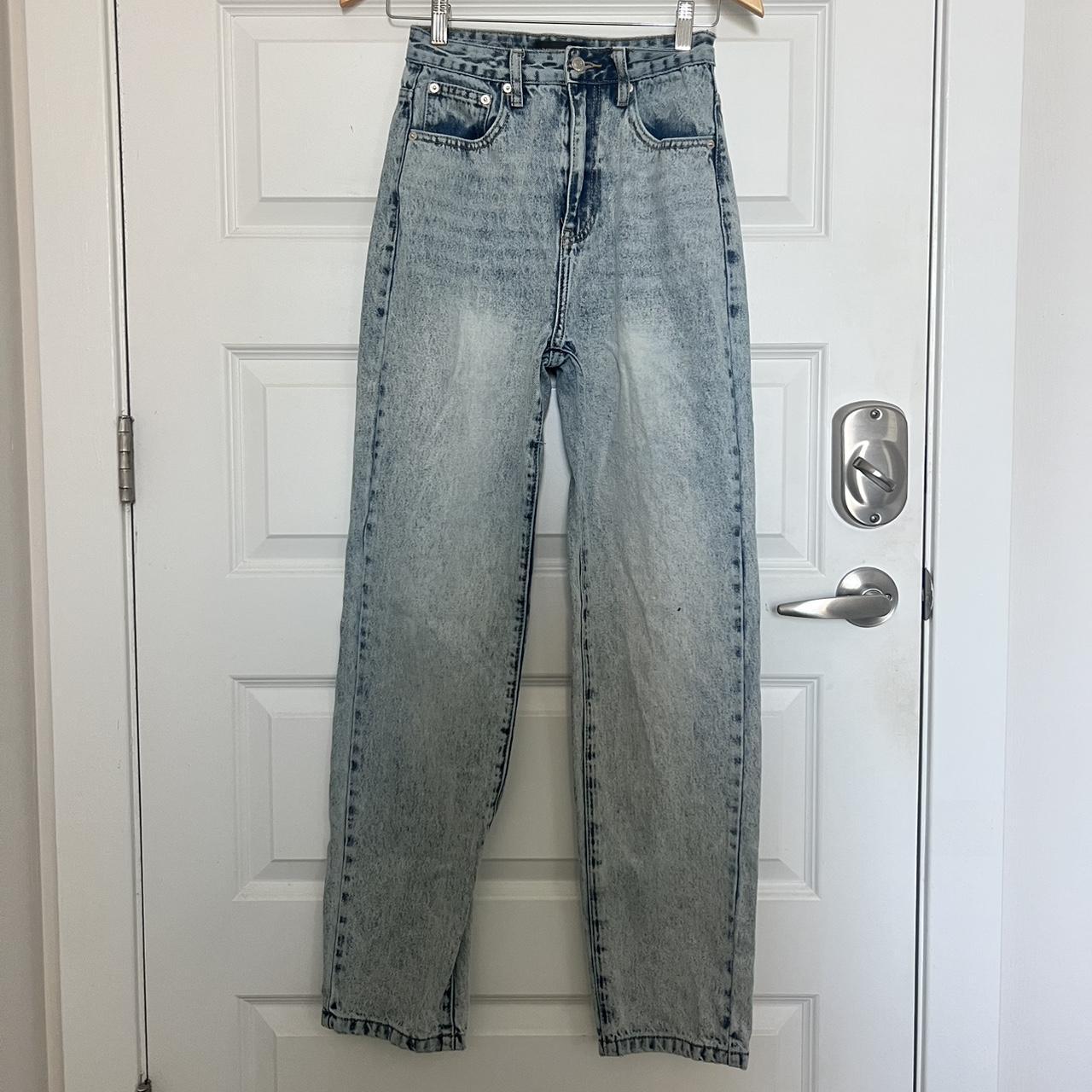 Whitefox wide leg high waisted jeans worn once,