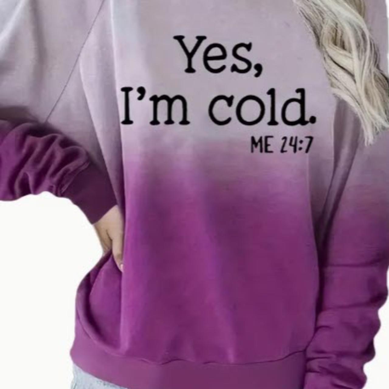 Purple best sale ombre sweatshirt