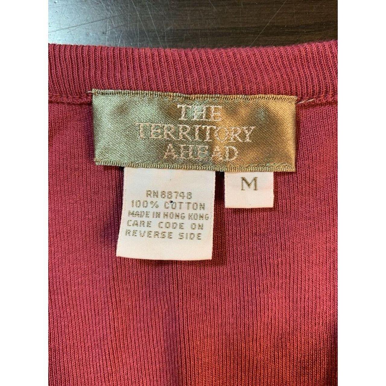 Territory Ahead Maxi Dress Women's Medium Button... Depop