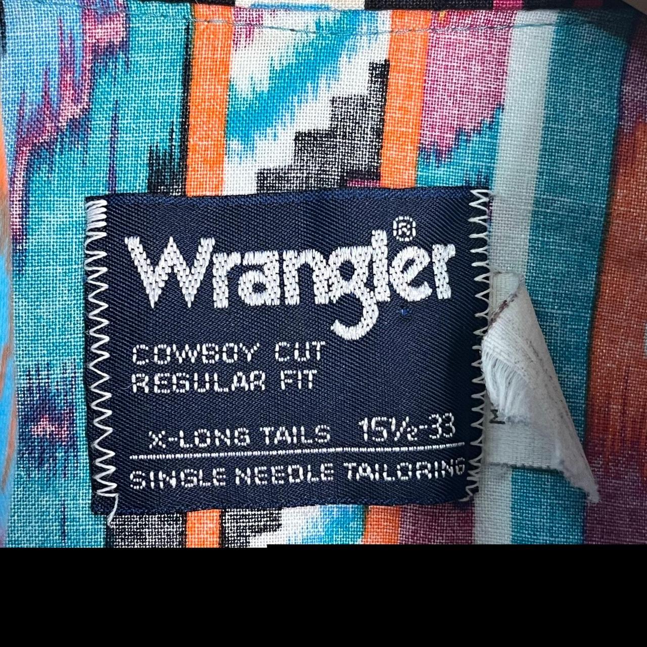 Vintage Wrangler Cowboy Cut Regular Fit X-Long Tails...