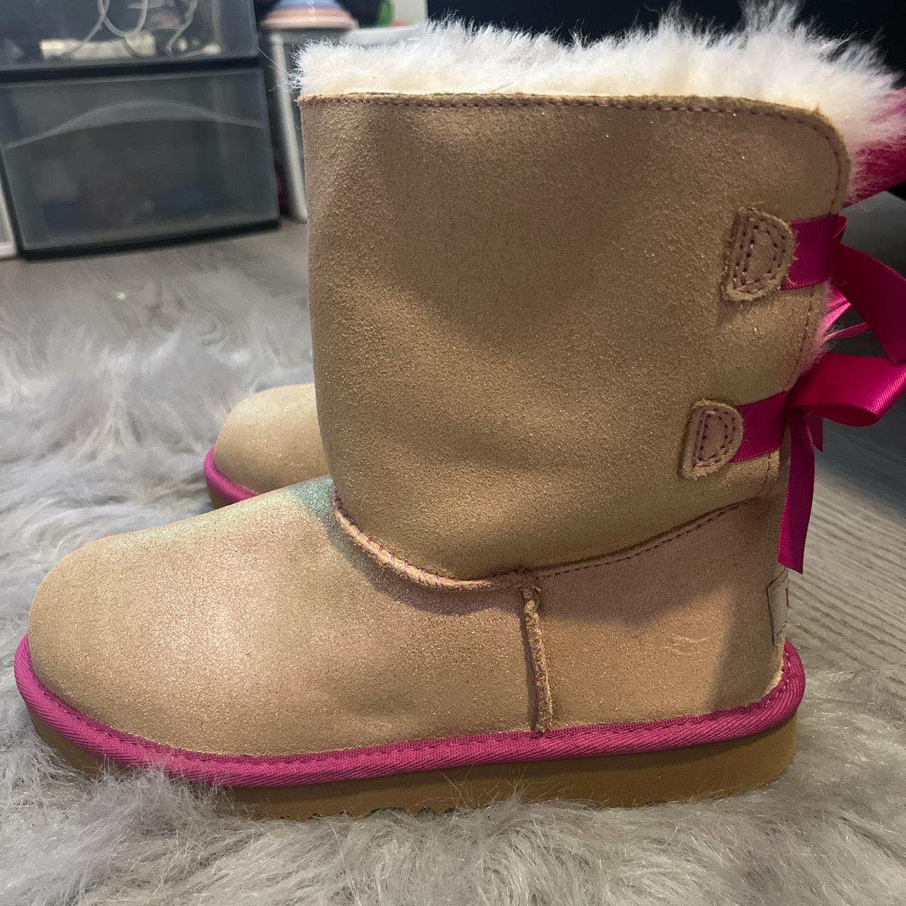 Rose 2025 gold uggs