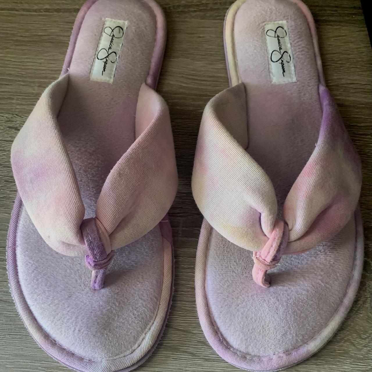 Jessica simpson slippers discount pink