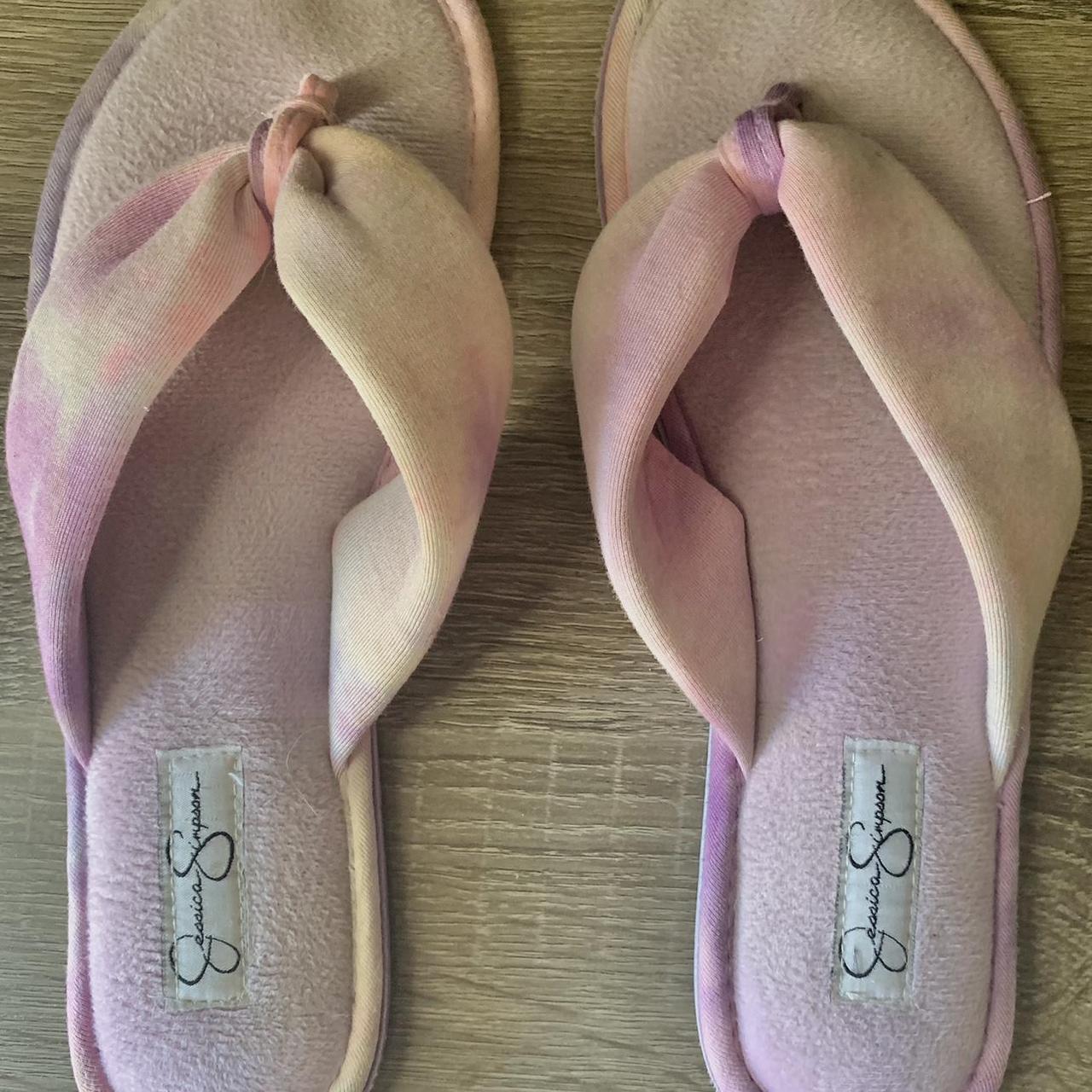 Jessica simpson pink discount slippers