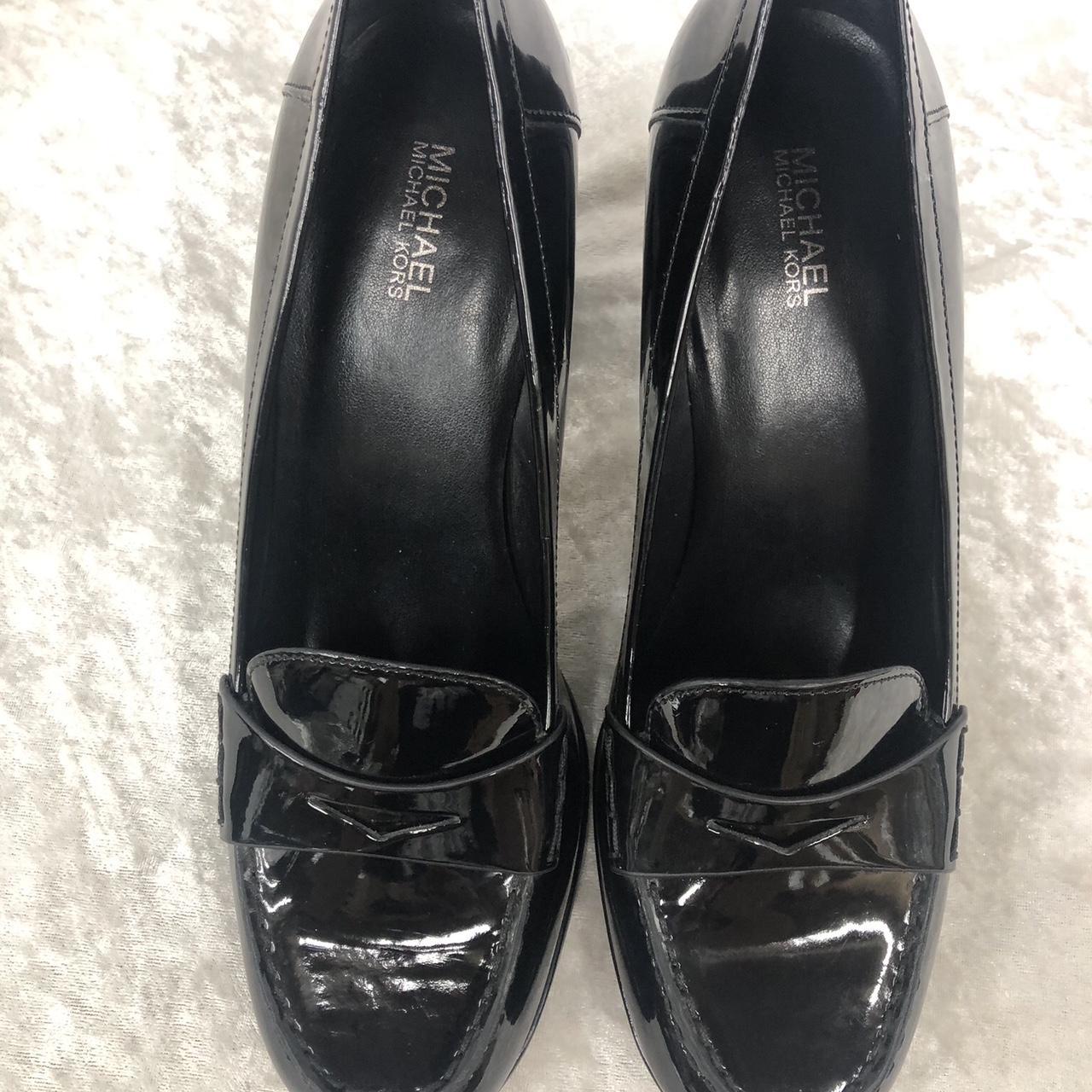 michael kors loafer pumps