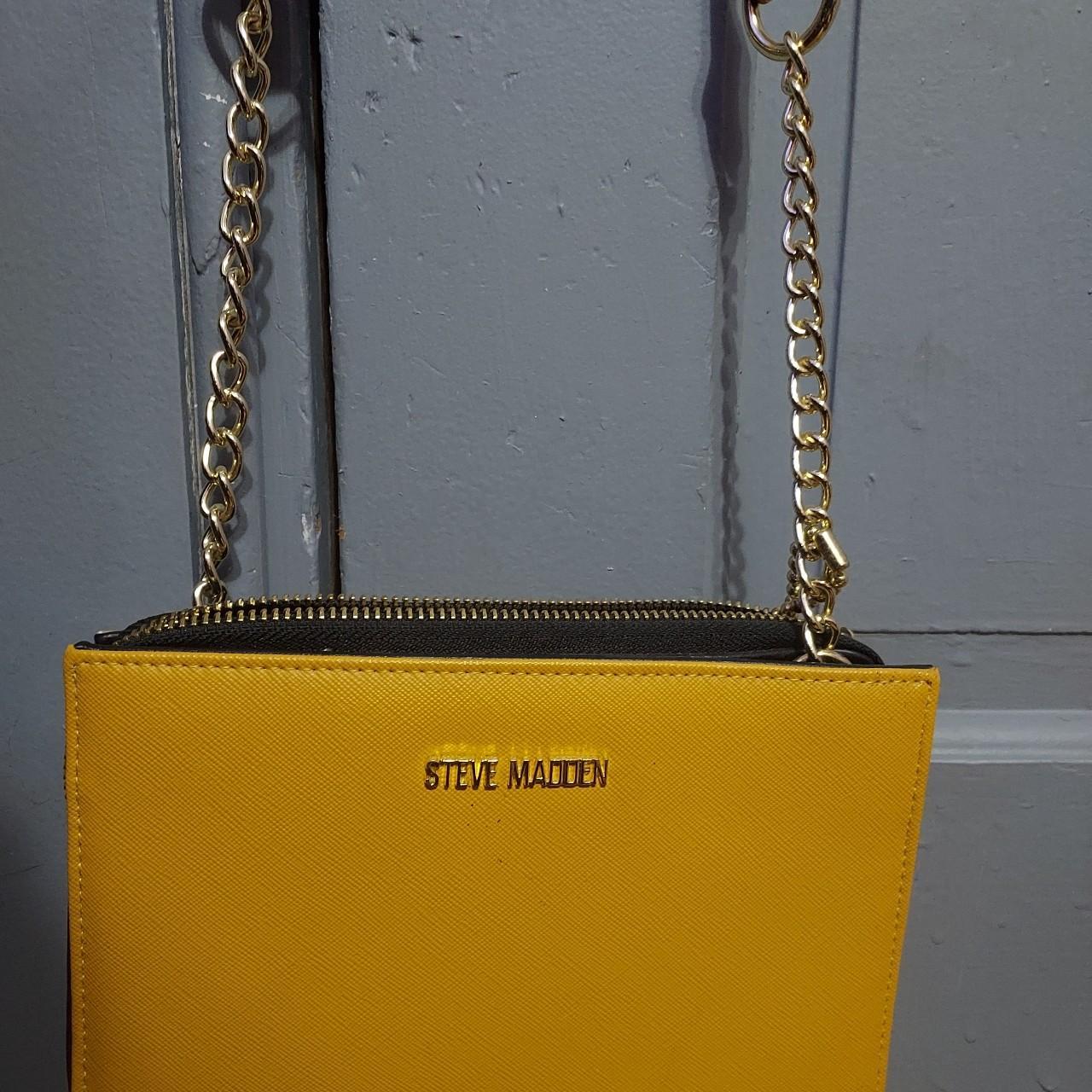 Steve madden yellow on sale bag