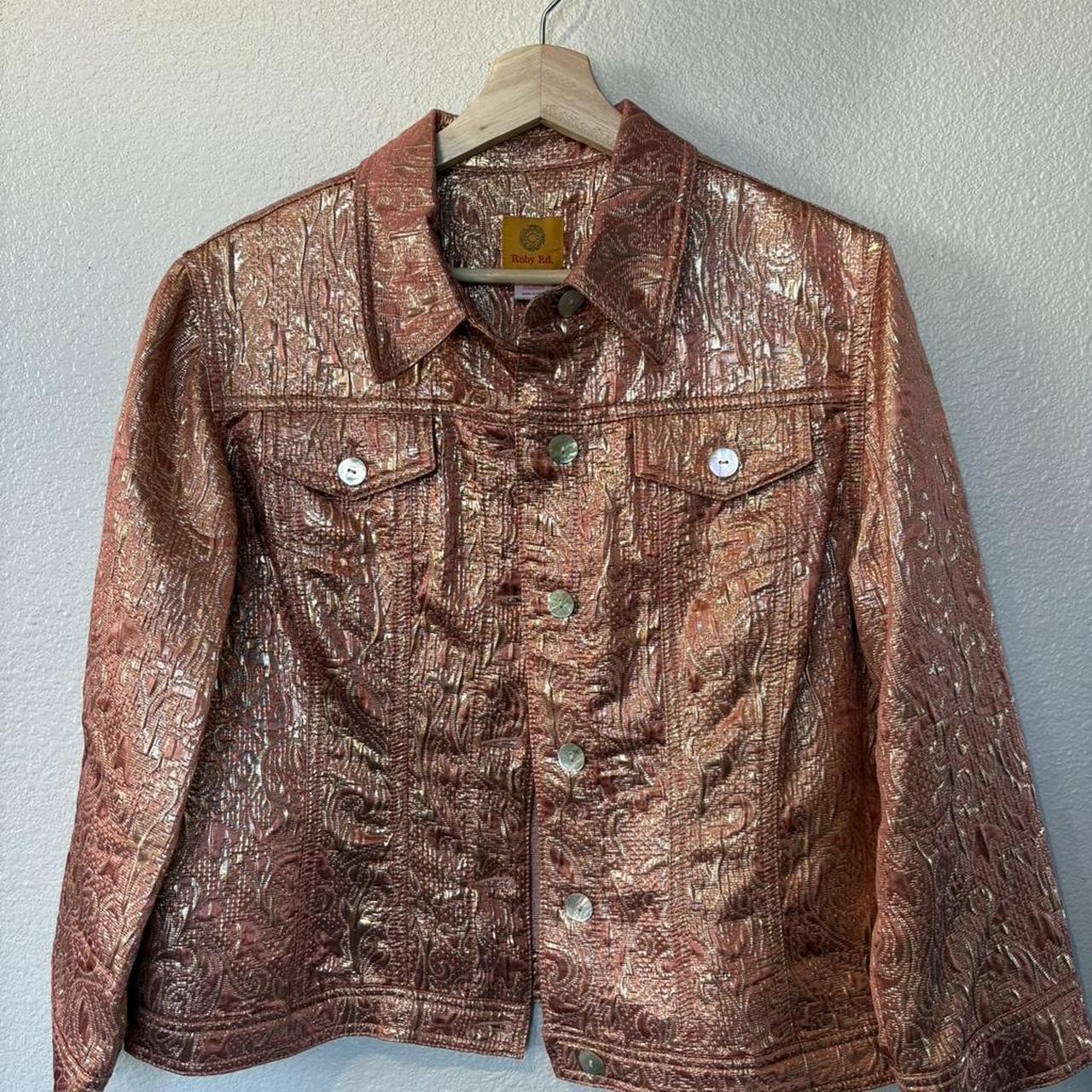 Ruby Rd. Women's Jacket - Pink/Brown - 12 – Ruby … - image 1