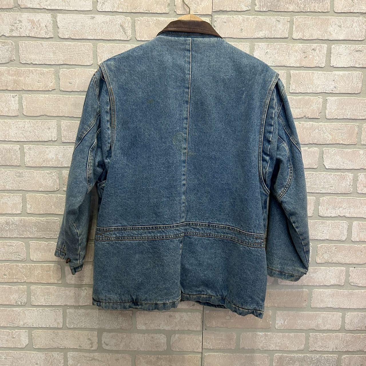 Ash creek trading vintage denim jacket Size L - Depop