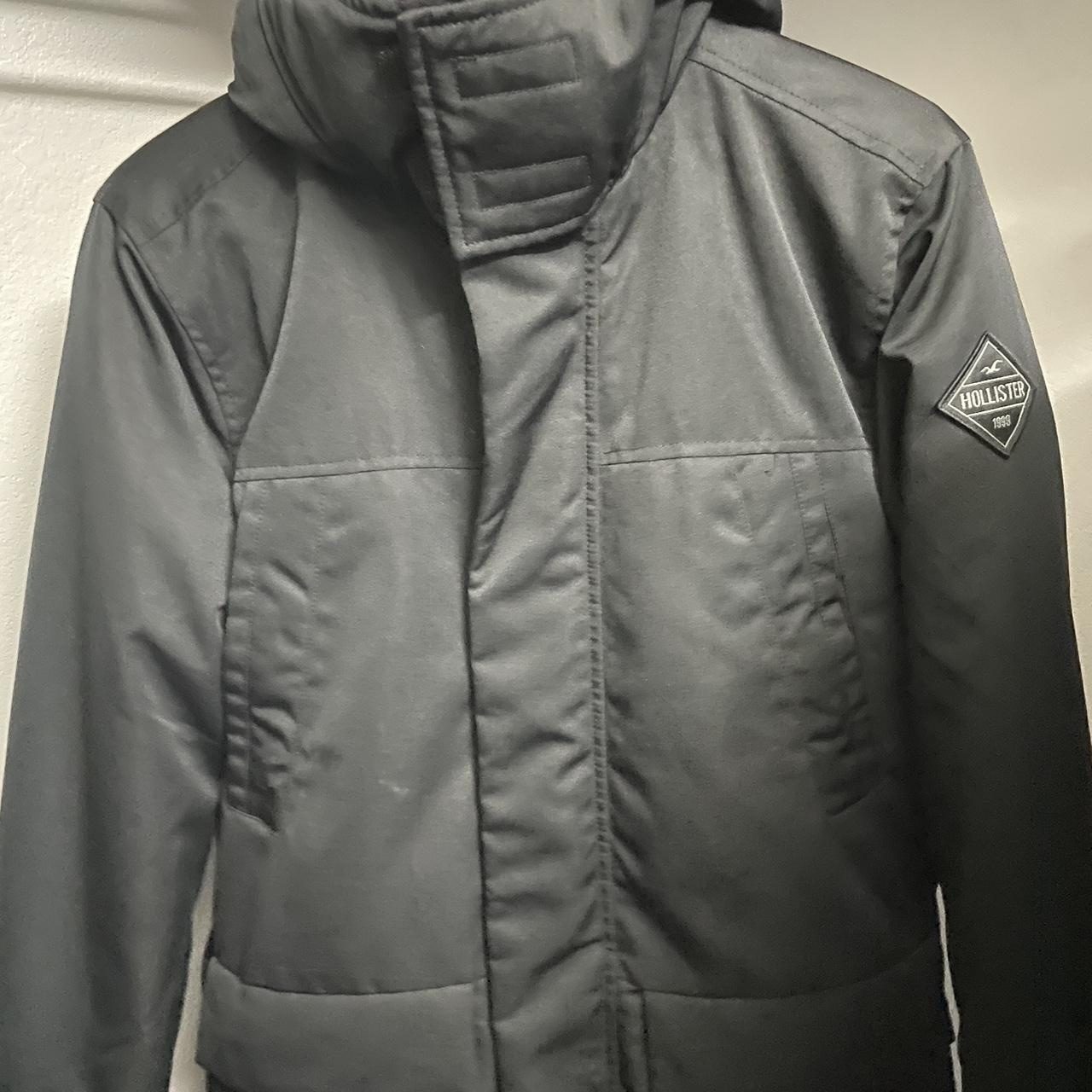 hollister all weather jacket size xs - Depop