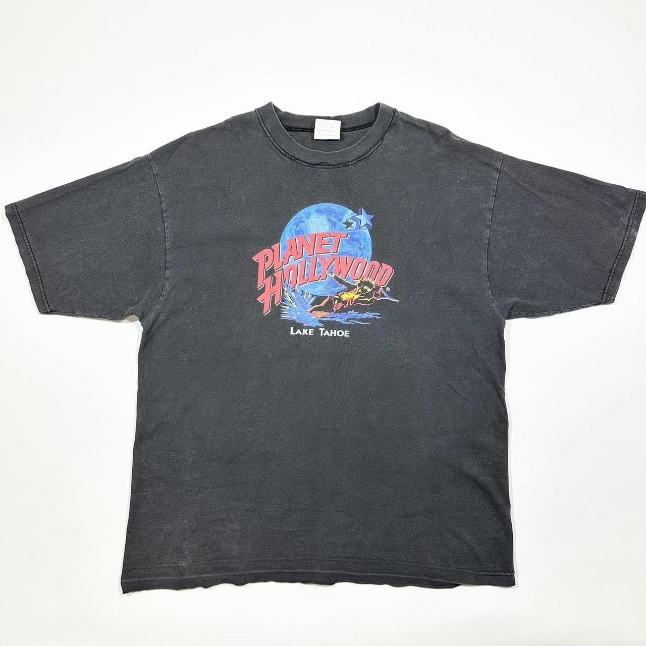 Vintage Planet Hollywood faded tee shirt (XL) A1 -... - Depop