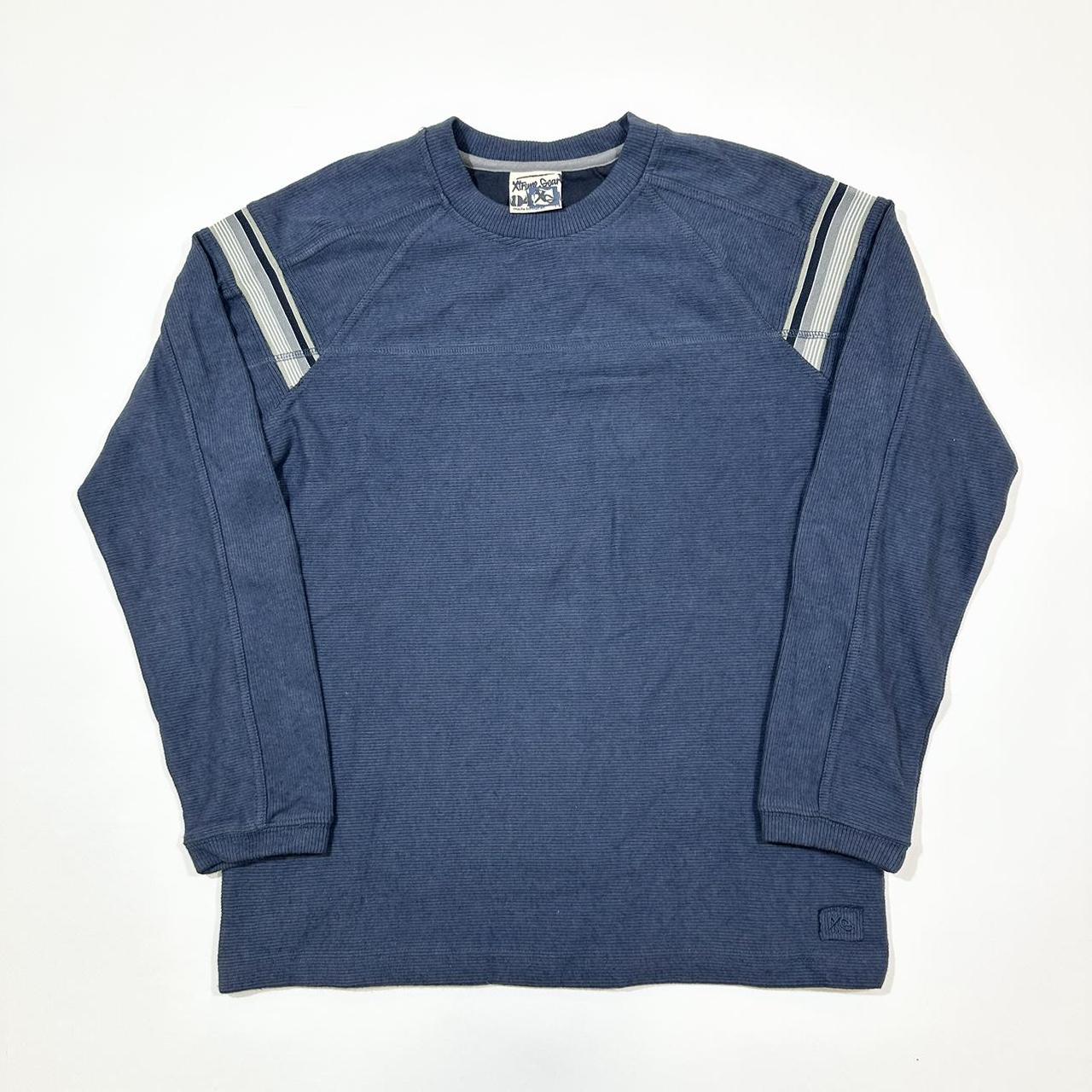 Y2K Xtreme Gear Striped Sweater Deadstock (M) A15 Depop