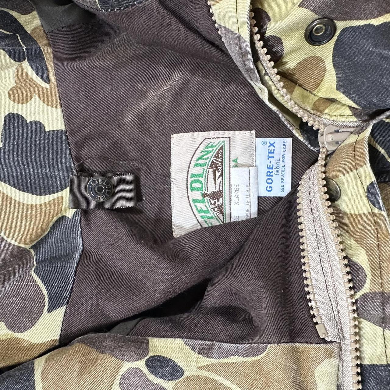 Vintage Goretex Camo Chore Jacket (XL) R8 -... - Depop