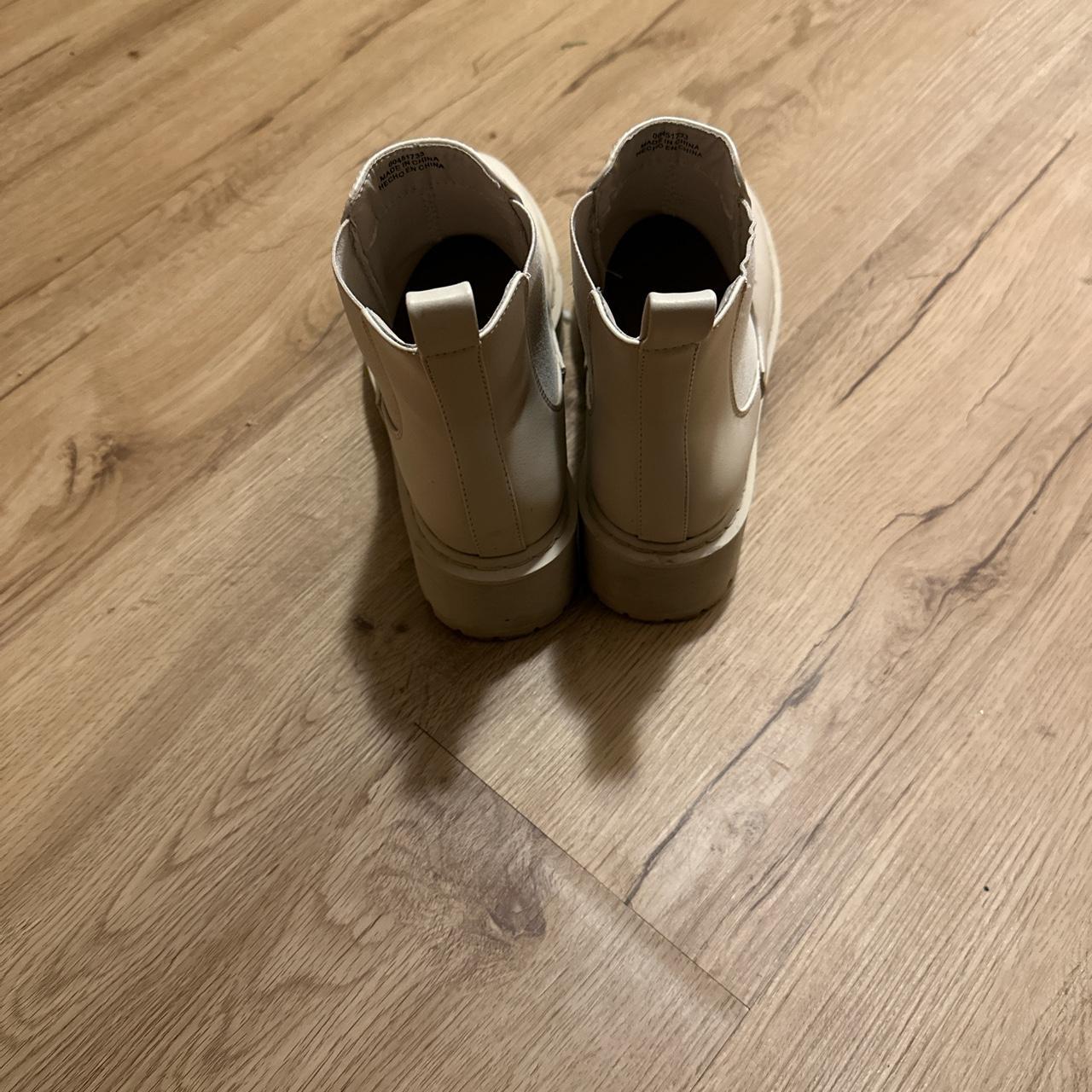 girls tan combat boots