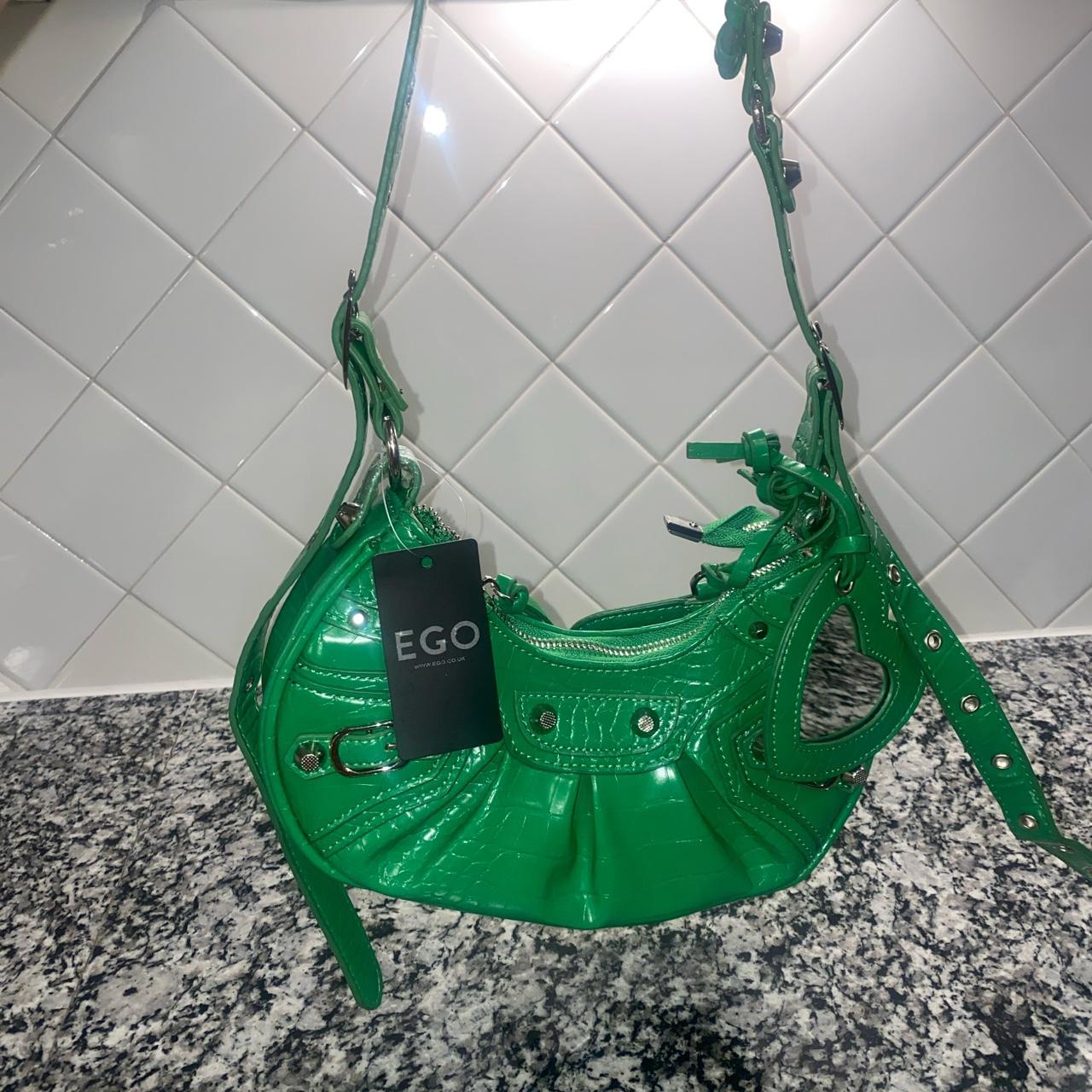 AESTHER EKME GREEN DEMI LUNE SHOULDER BAG NEVER - Depop