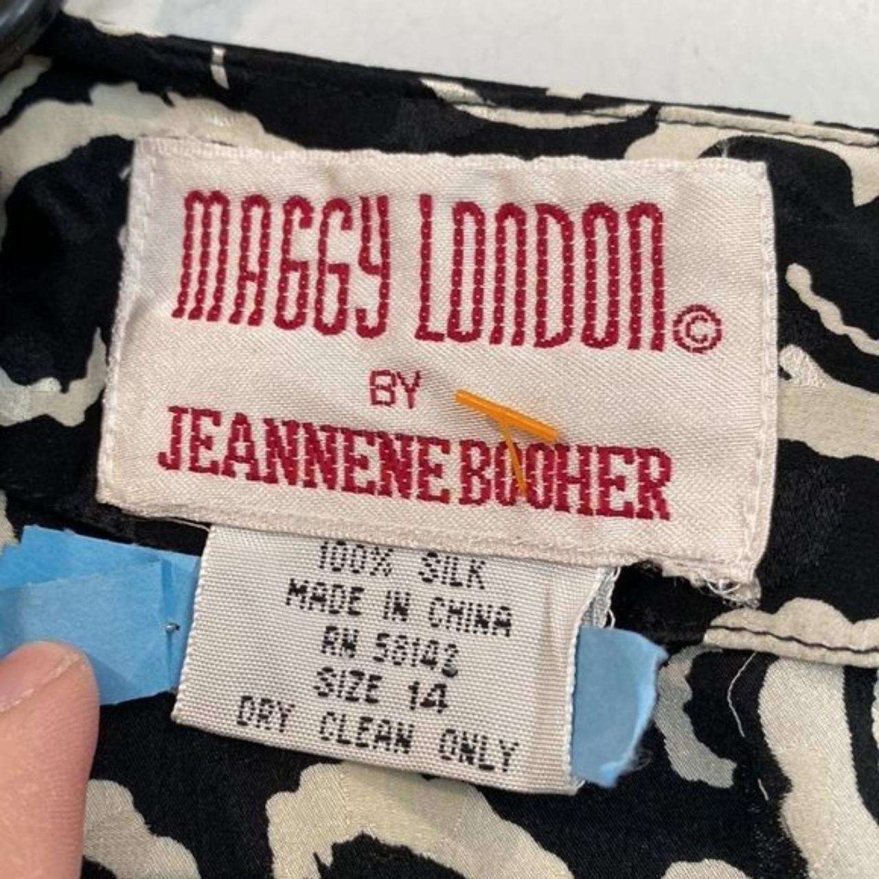 Maggy London by Jeannene Booher Vintage Black &... - Depop