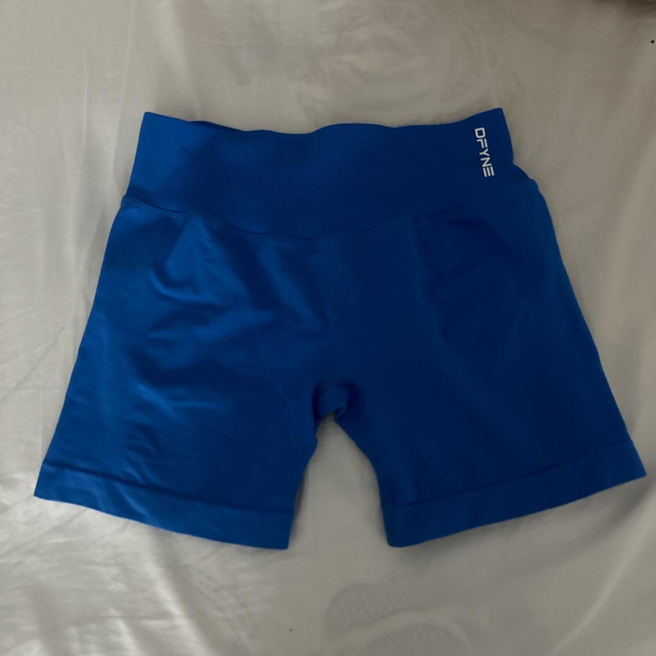 -Dfyne impact shorts in blue -size medium -brand new... - Depop