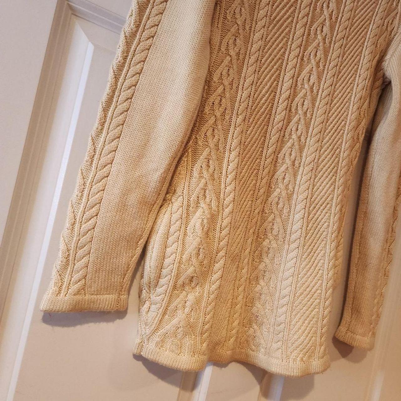 Source Unknown Women's Sweater - Cream - M – Heav… - image 3