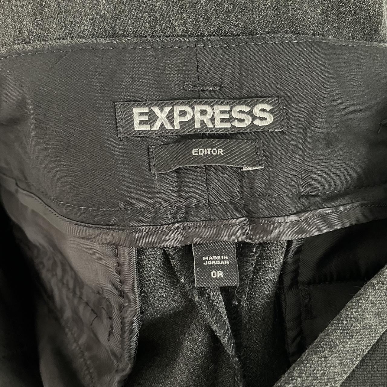 Express Editor bootcut y2k pants - size 0 regular - Depop