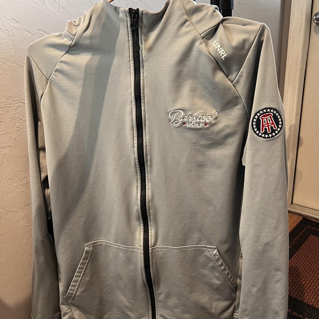 Barstool Golf zip hoddie UNRL new worn... Depop