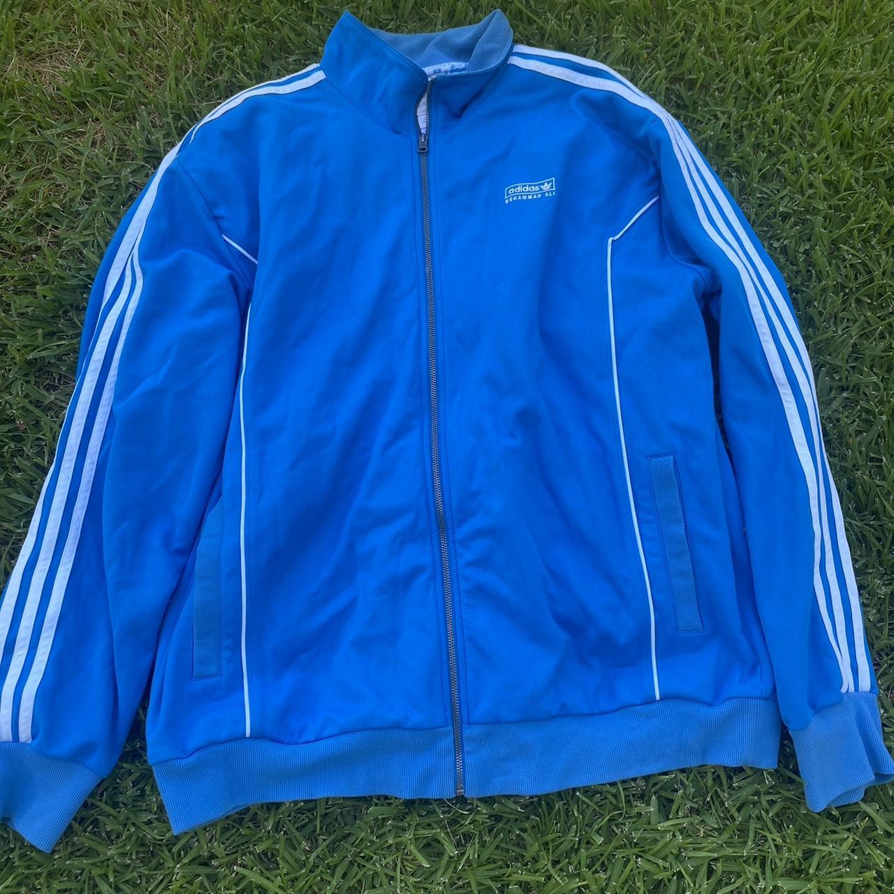 Muhammad Ali Adidas zip up popular jacket.