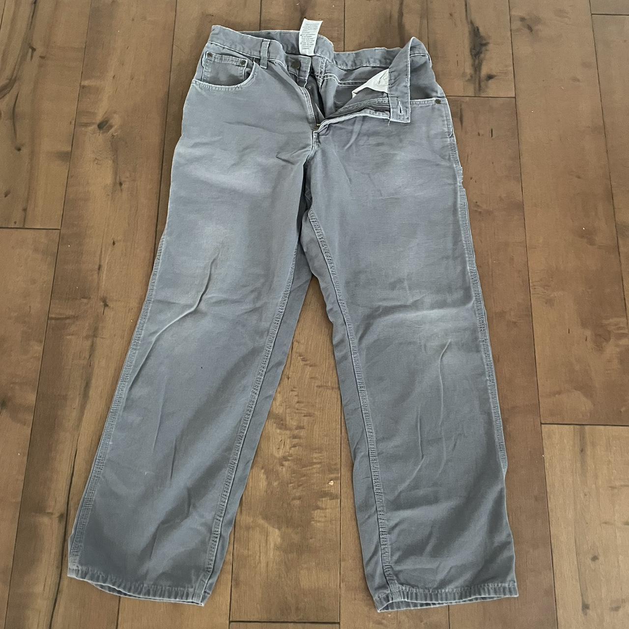 Carhartt jeans, don’t fit, shoot me offers, dm for... - Depop