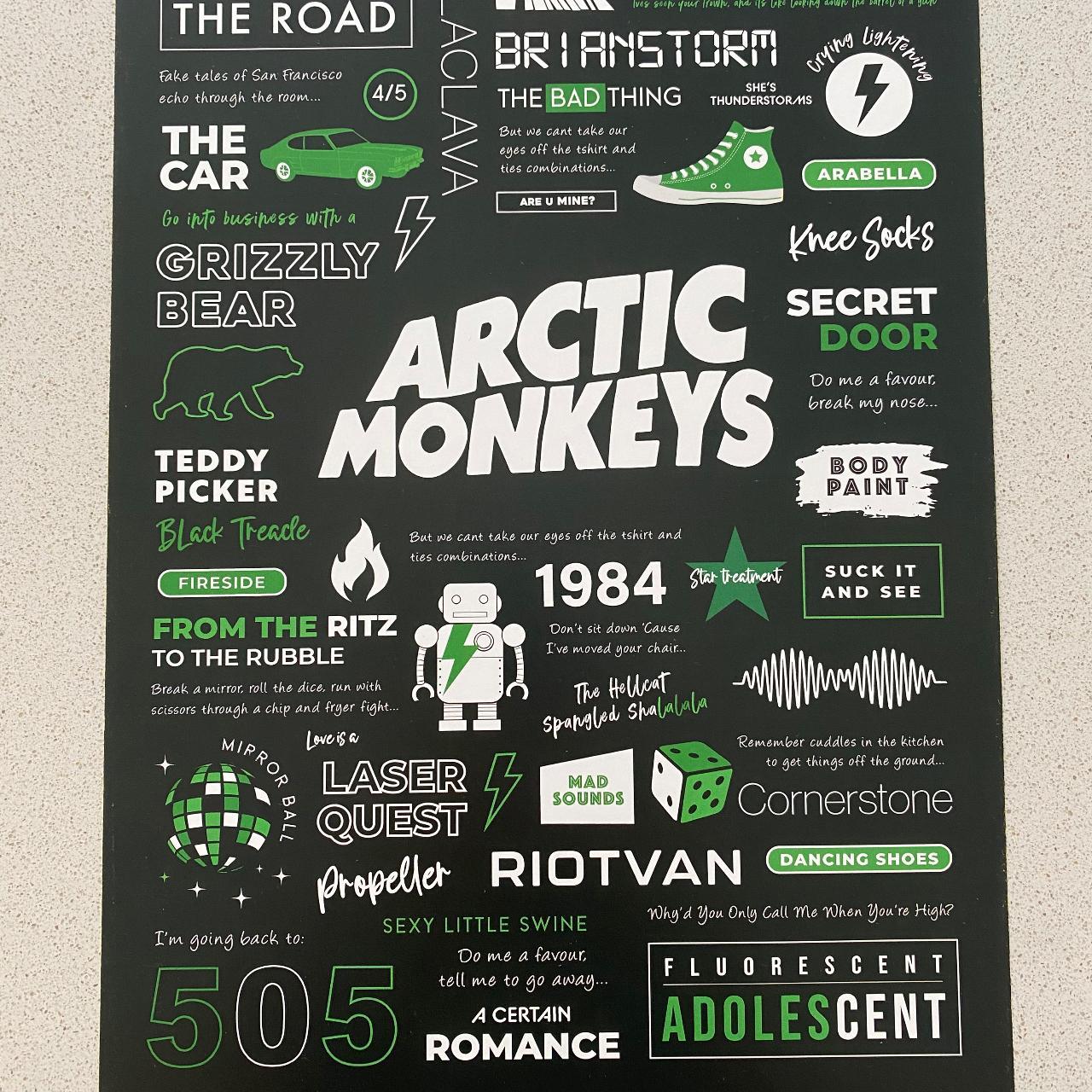 Arctic Monkeys Poster Print Montage High Quality Depop