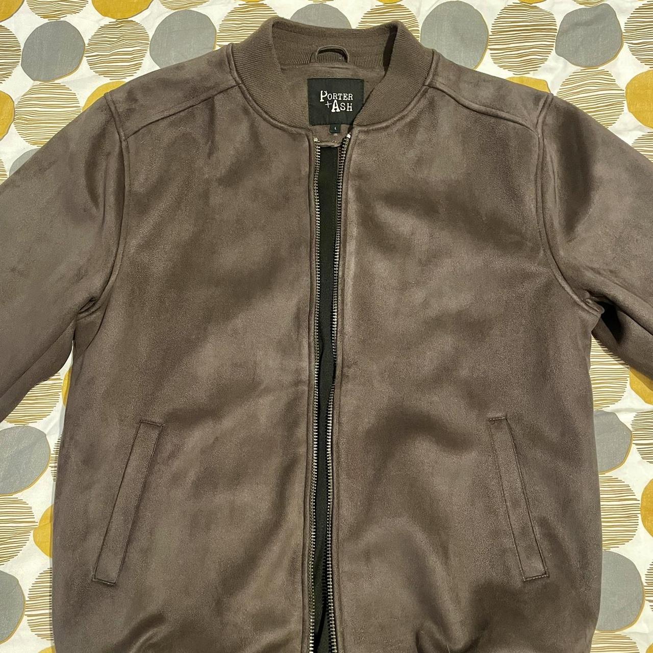 Porter ash leather jacket price sale