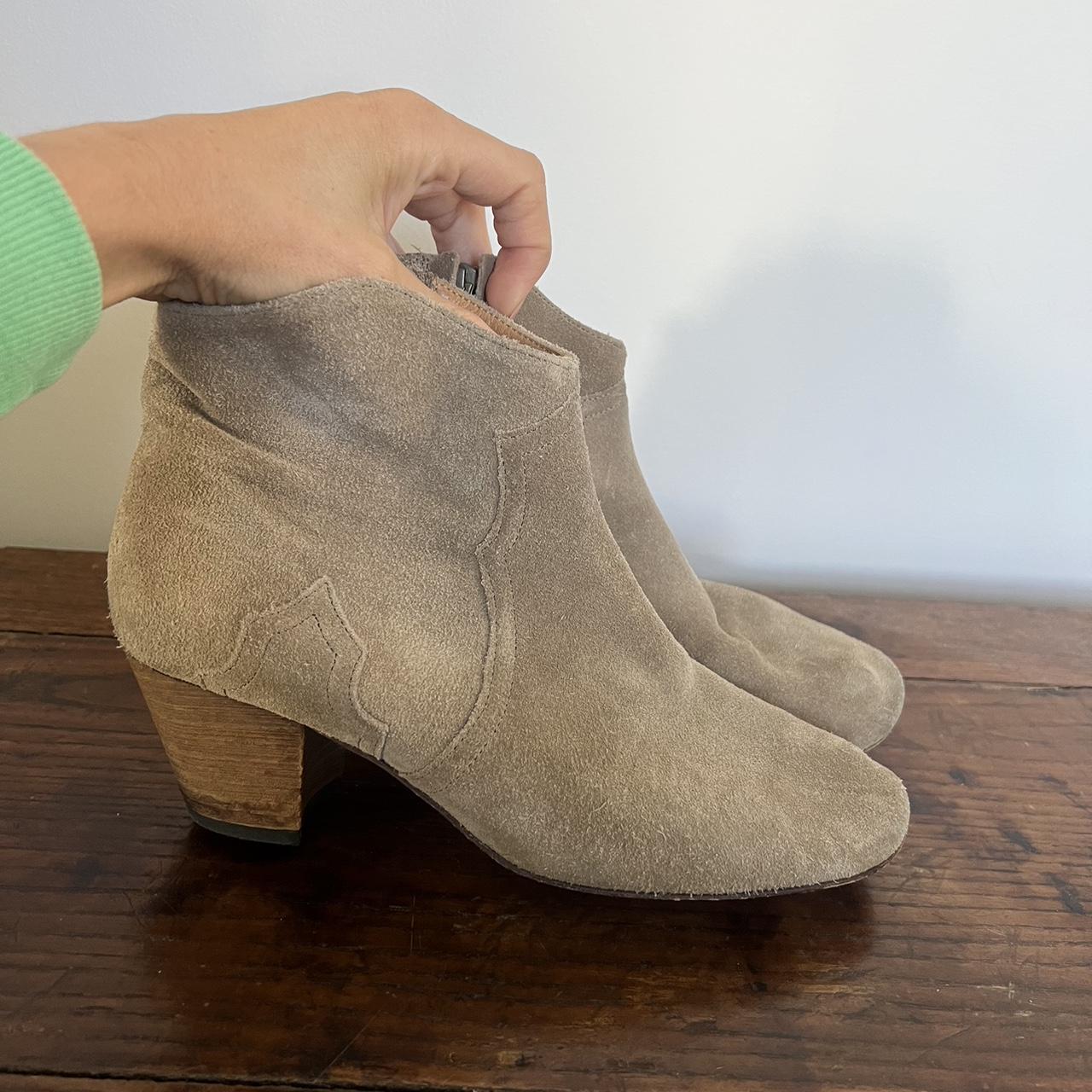 isabel marant tan boots