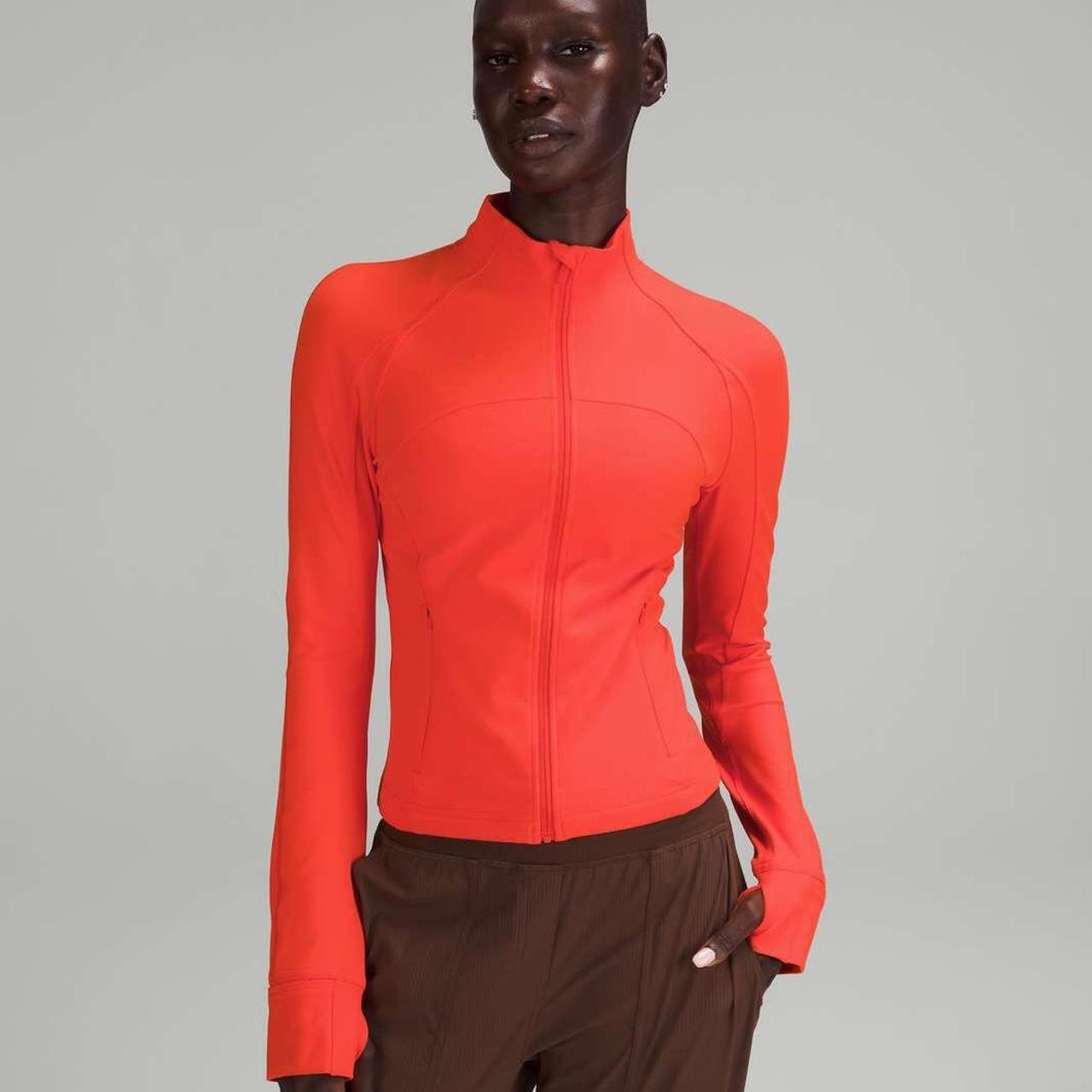 Deadstock Lululemon define cropped jacket in bright... Depop