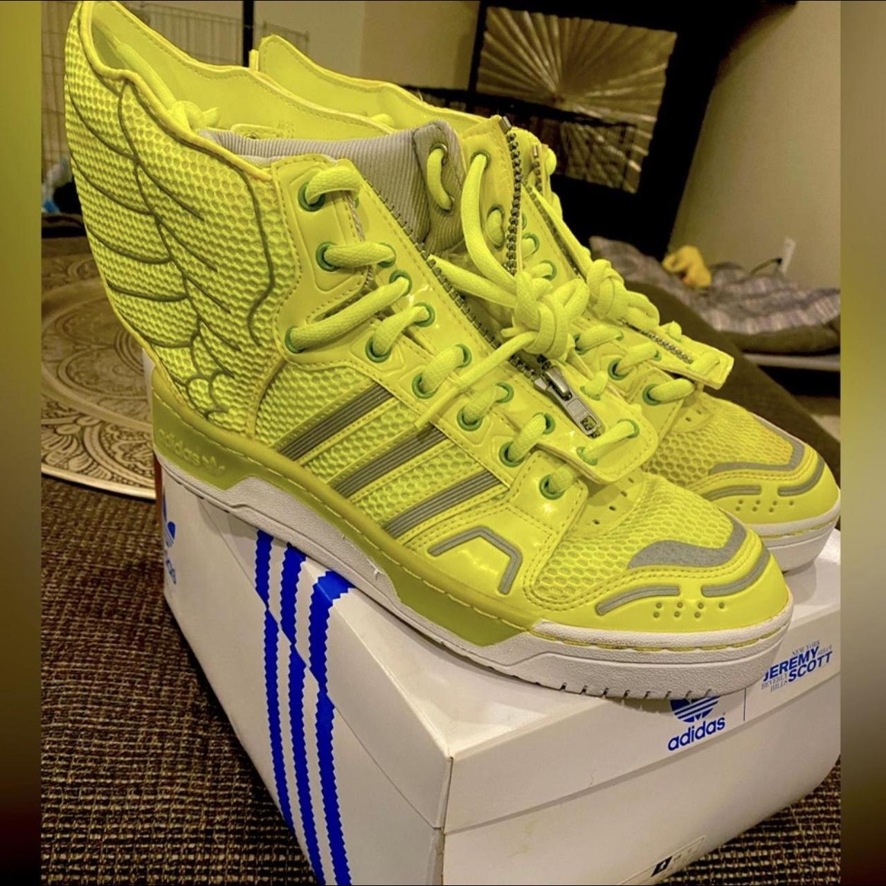 adidas jeremy scott wings 2.0 femme jaune