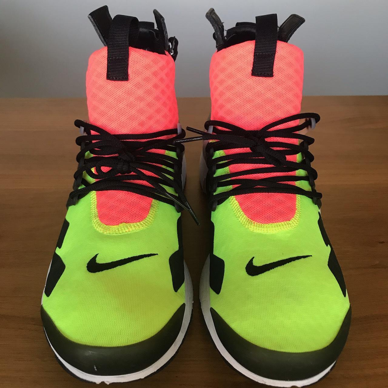 NIKE Acronym Air Presto Mid Hot Lava Volt Depop