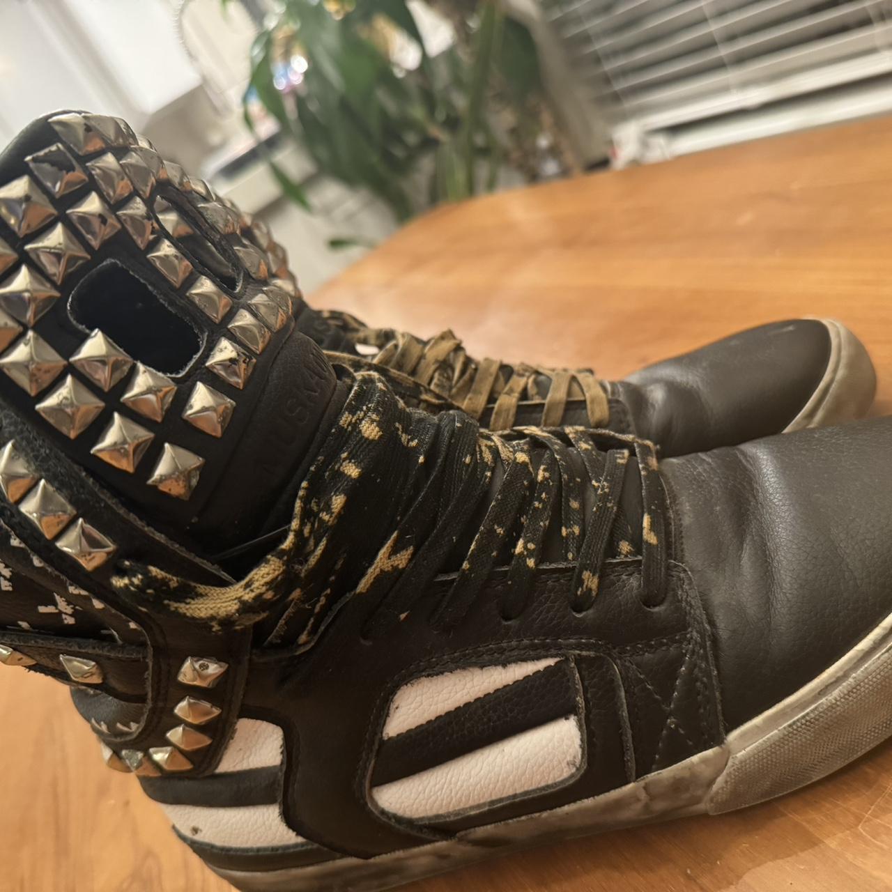 2011 SUPRA Muska SkyTop 2 Black Flags distressed | Depop