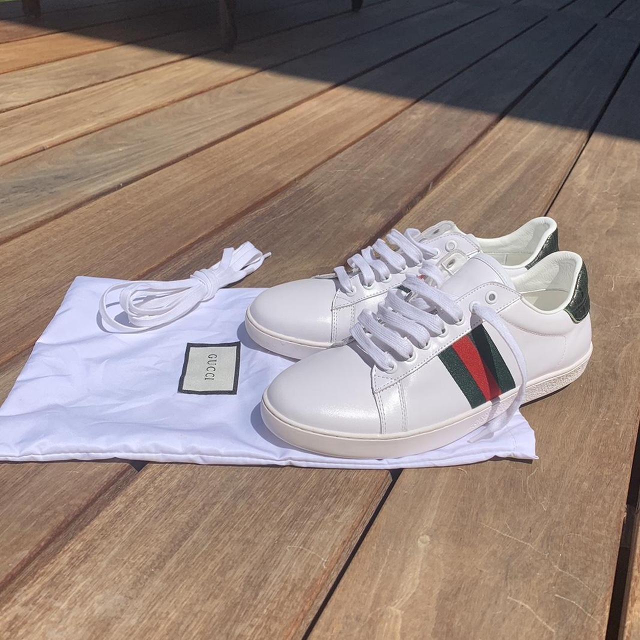 Gucci ace sale sneakers white