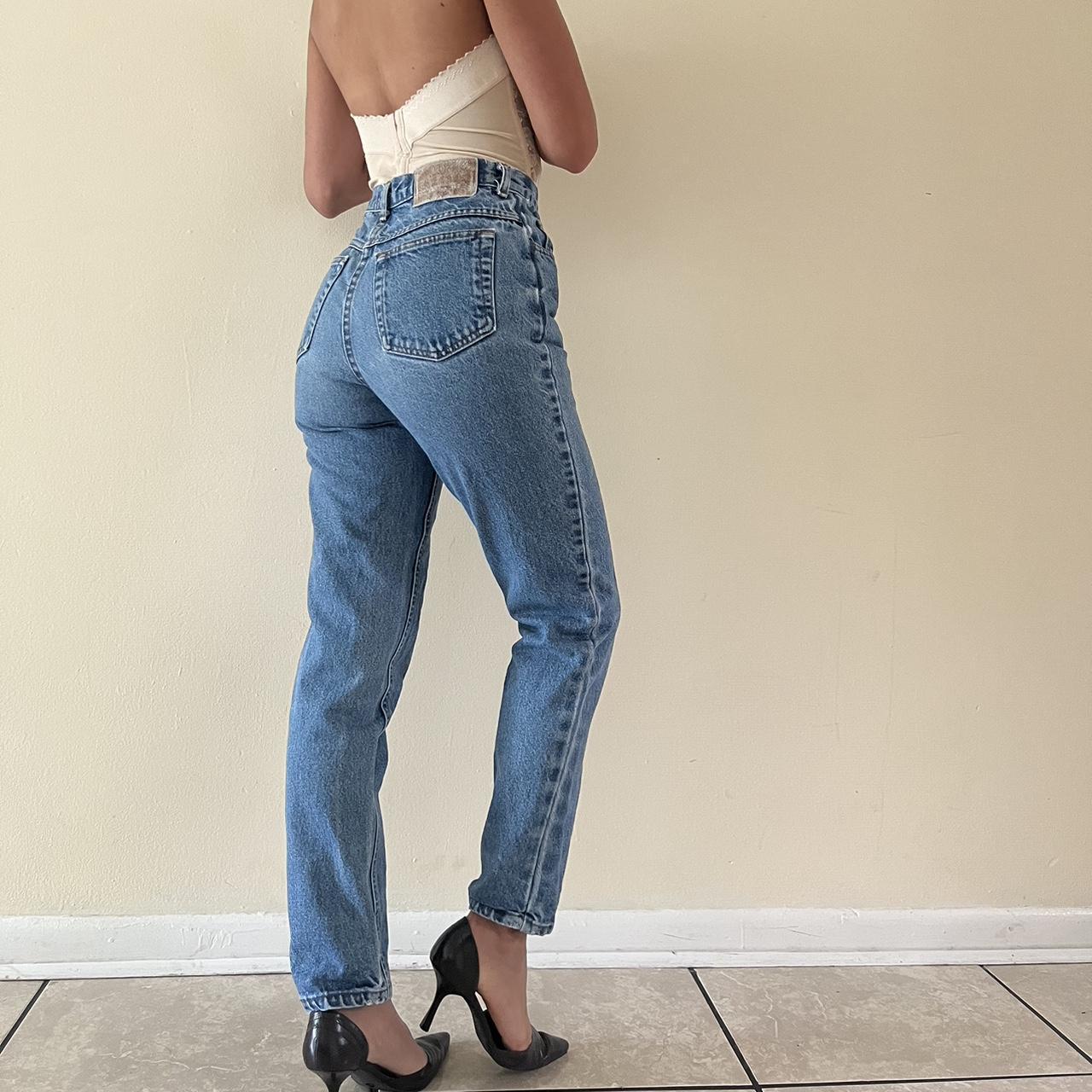 The perfect vintage mom jeans 💦 High waisted. Slim... - Depop