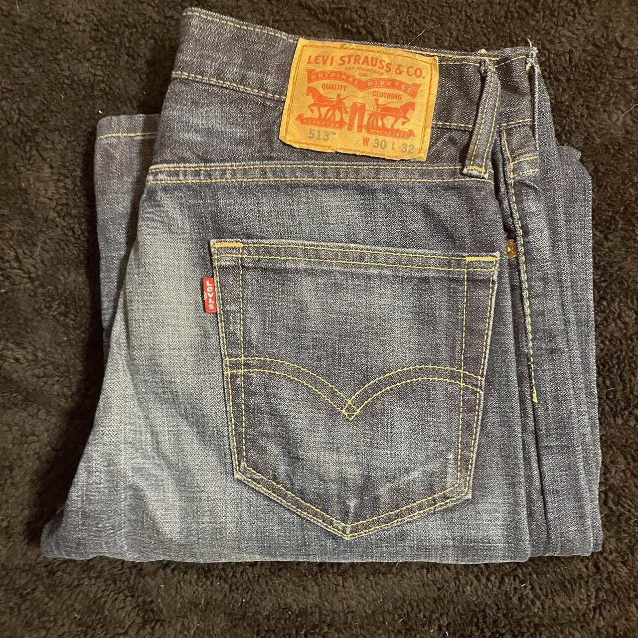 Levi’s Jeans, Blue faded wash, Size 30x32 - Depop