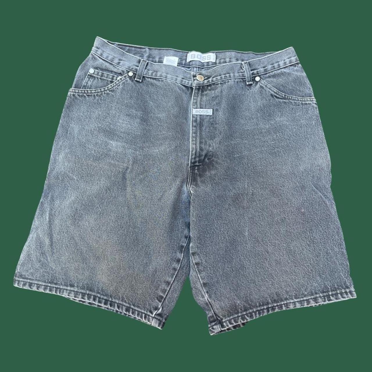 Boss sale jean shorts