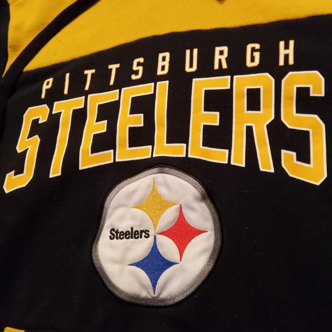 Vintage NFL Pittsburgh Steelers yellow hoodie