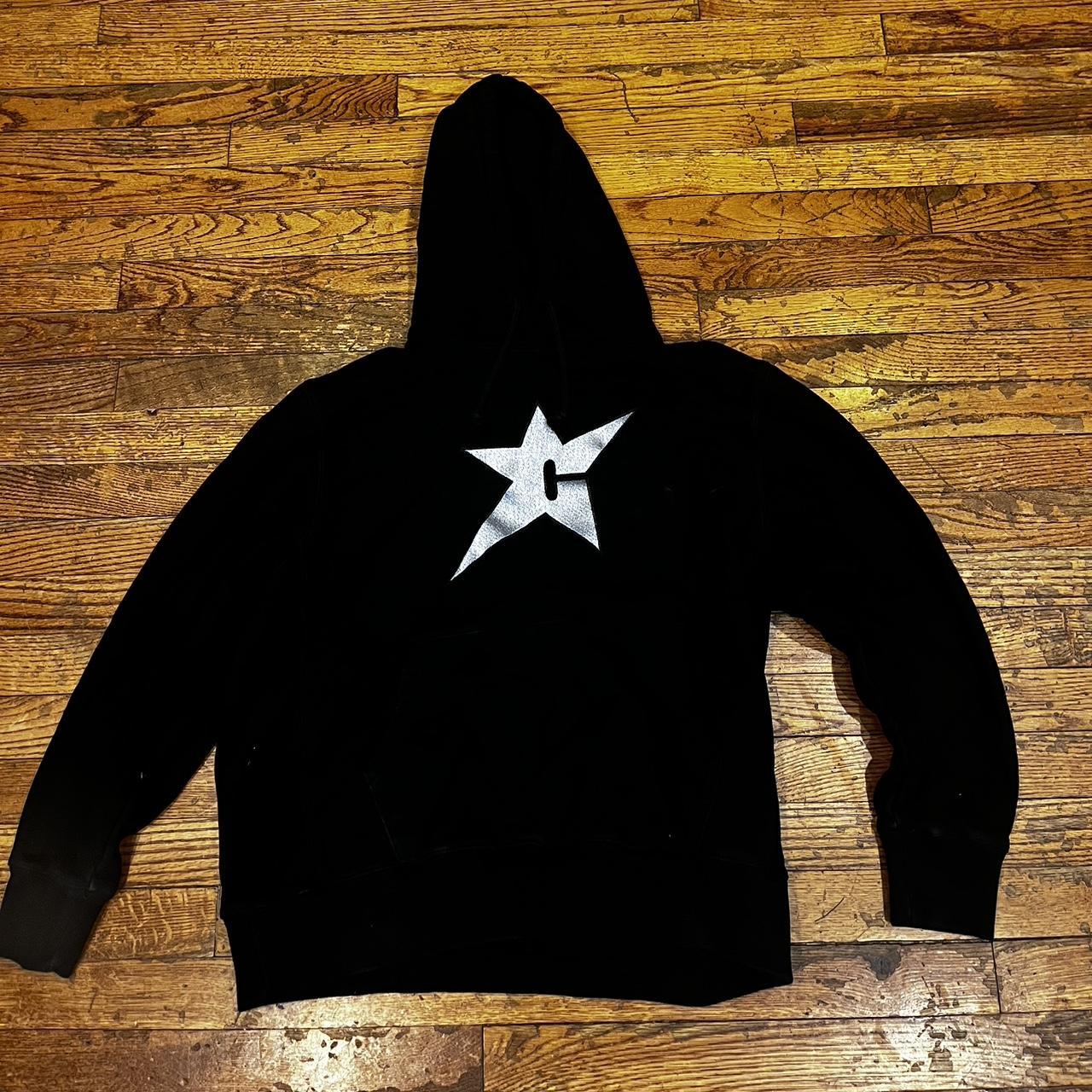 Carpet company C star hoodie Marked size L but... Depop