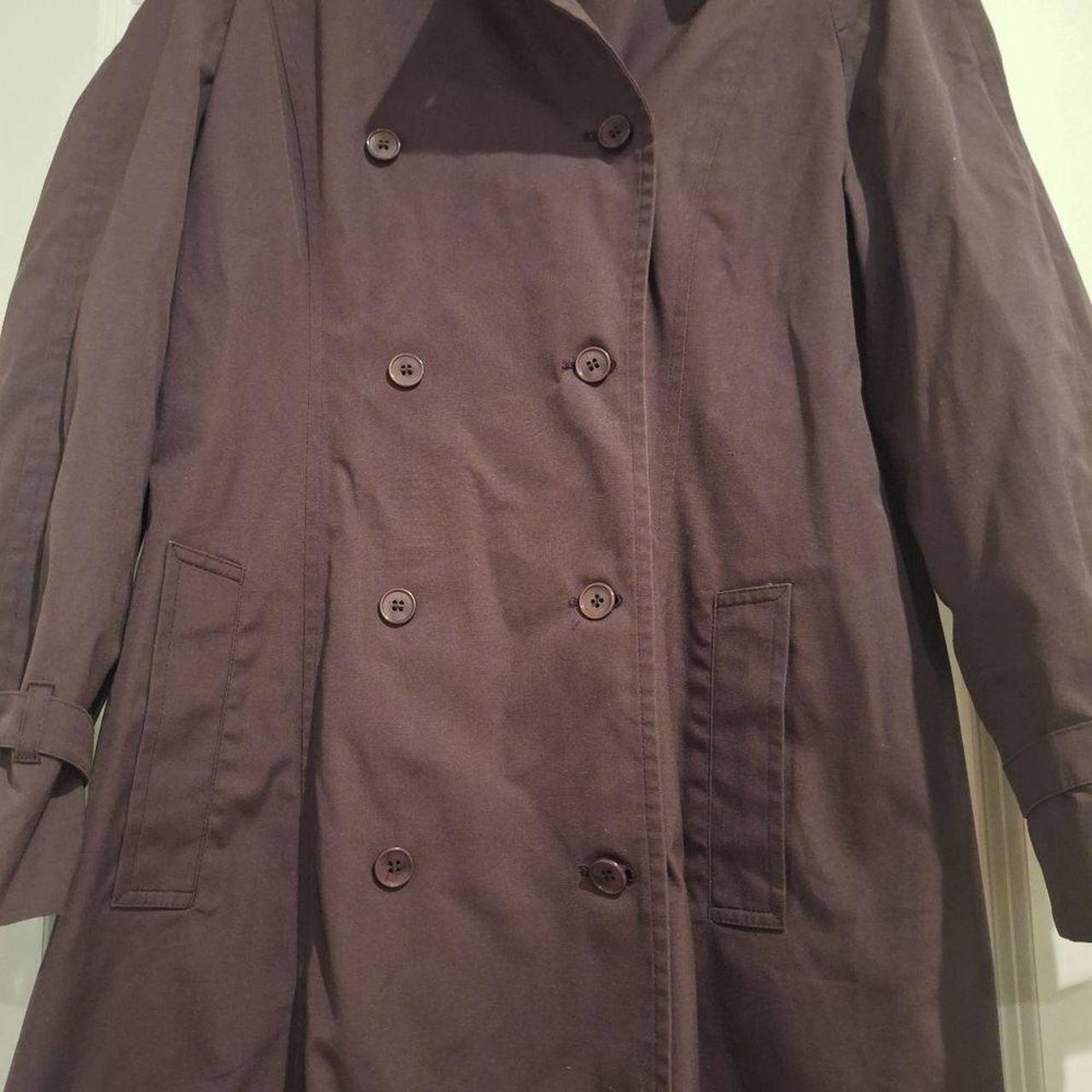 London Fog Women's Trench - Purple - 14 – VTG Lon… - image 6