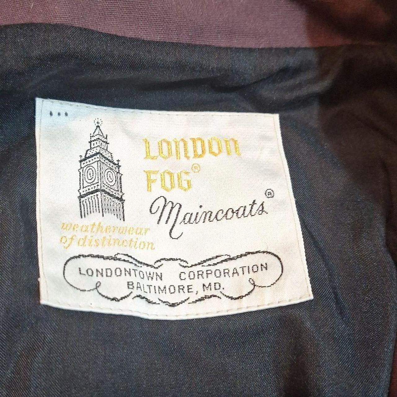 London Fog Women's Trench - Purple - 14 – VTG Lon… - image 3