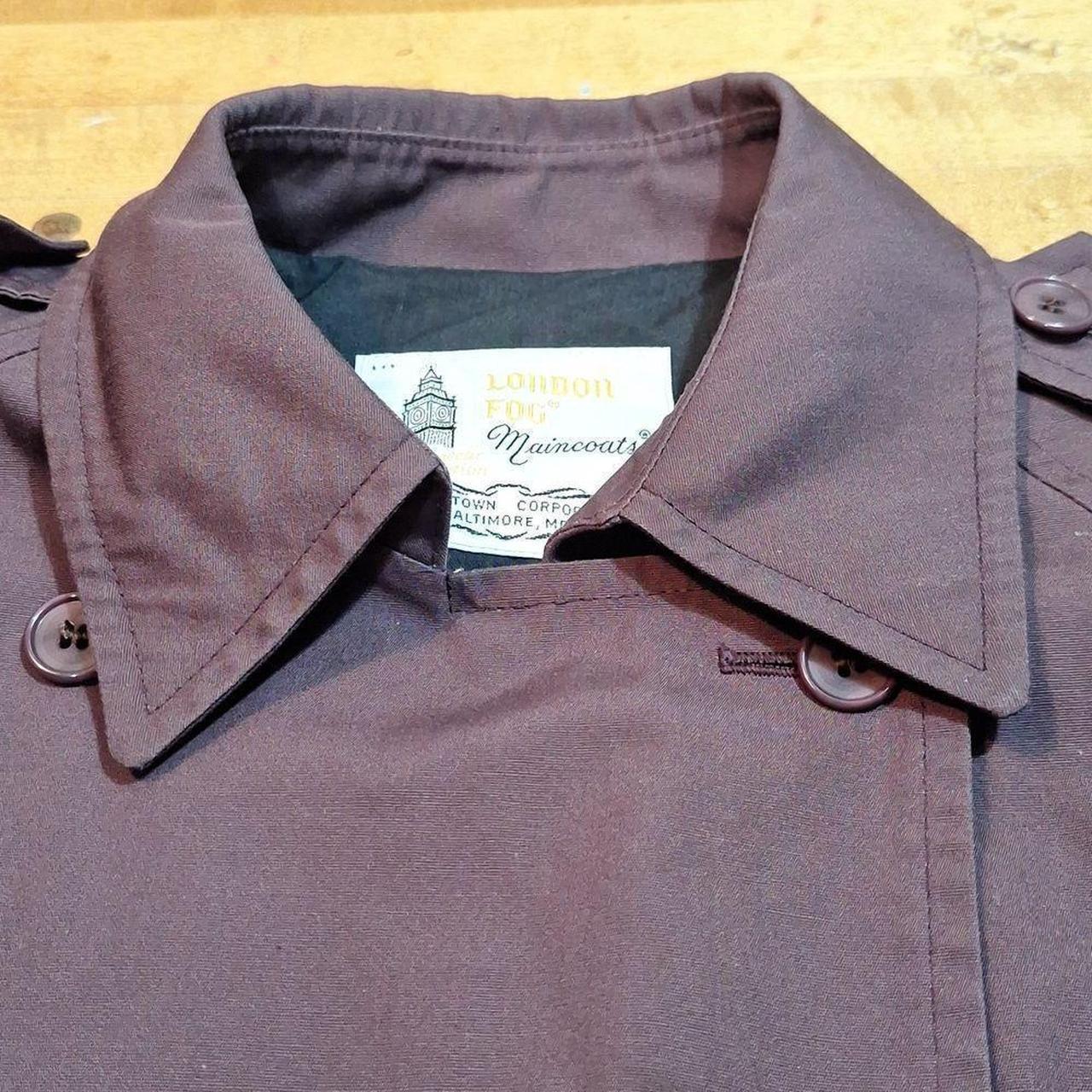 London Fog Women's Trench - Purple - 14 – VTG Lon… - image 2