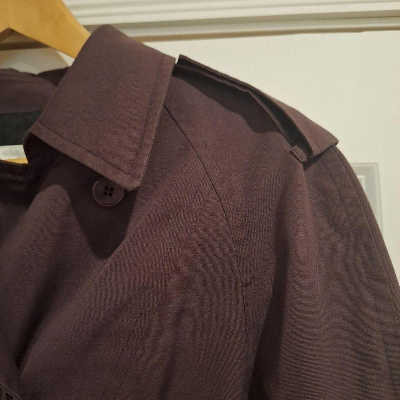 London Fog Women's Trench - Purple - 14 – VTG Lon… - image 8